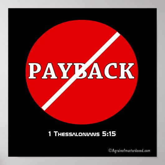 Poster Citations chrétiennes (Devant)