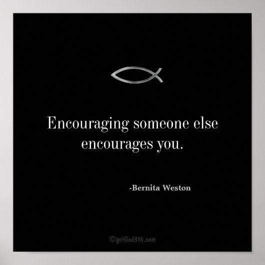 Poster Citations chrétiennes (Devant)