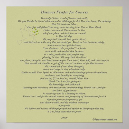 Poster Citations chrétiennes (Devant)