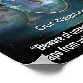 Poster Citations concernant notre temps (Coin)