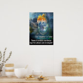 Poster Citations concernant notre temps (Cuisine)