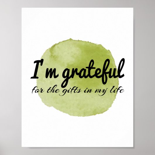 Poster citations d'acceptation personnelle motivante (Devant)