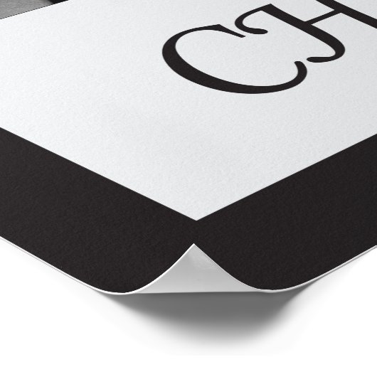 Poster Citations d'ajustement chiropratique (Coin)