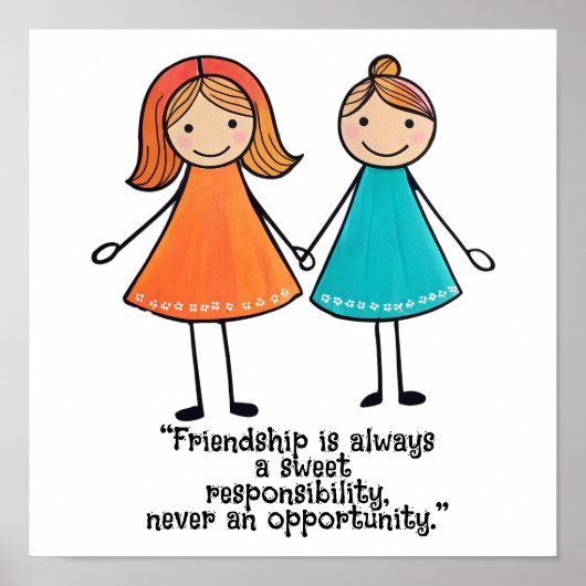 Poster Citations d'amitié (Devant)