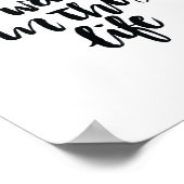 Poster Citations d'amour : Vous êtes tout ce que je veux (Coin)