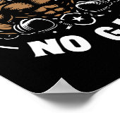 Poster Citations De Boxer Pas De Douleur Pas De Gain Sign (Coin)