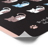 Poster Citations de chat endormi amusantes II (Coin)