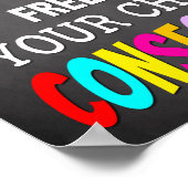 Poster Citations De Classe Inspirationnelle, Décor De Con (Coin)