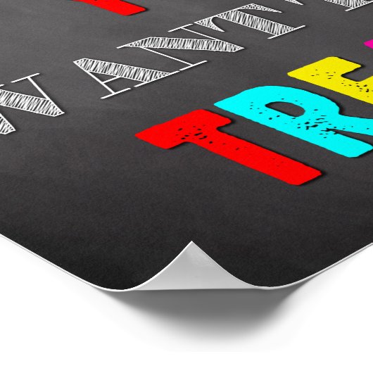 Poster Citations De Classe Inspirationnelle, Décor De Con (Coin)