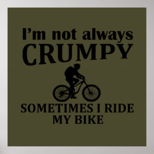 Poster citations de cyclisme drôles
