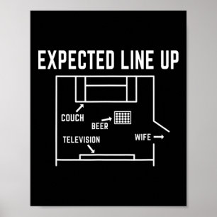 Poster Citations de football drôles Jeu de football Fan d