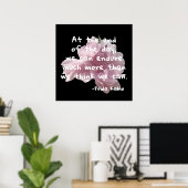 Poster Citations De Gens Célèbres - Frida Kahlo (Bureau à domicile)