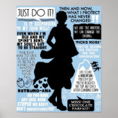 Poster Citations de Gintama Sakata Gintoki (Devant)