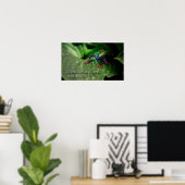 Poster Citations de la Bible chrétienne cool (Bureau à domicile)