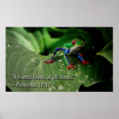 Poster Citations de la Bible chrétienne cool (Devant)