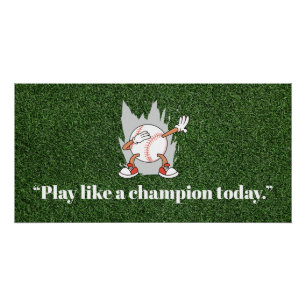 Poster Citations De Motivation Du Baseball