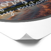 Poster citations de motivation matinale pour acceptation (Coin)