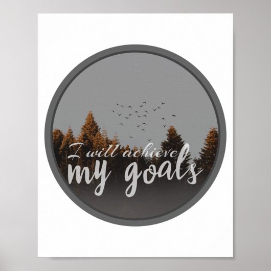 Poster citations de motivation matinale pour l'amour pers (Devant)
