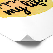 Poster citations de motivation pour l'appréciation de la  (Coin)