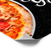 Poster Citations de pizza Top View for Pizzeria n Pizza A (Coin)