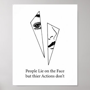 Poster Citations de réalité de la vie d'inspiration, Cita