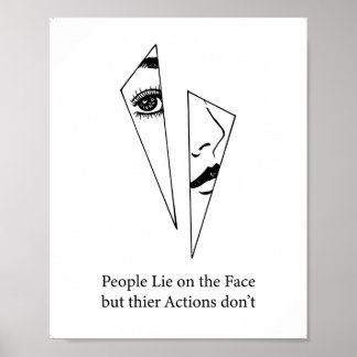 Poster Citations de réalité de la vie d'inspiration, Cita