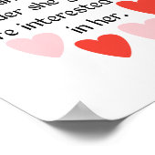 Poster Citations de Saint Valentin amusantes - Citations  (Coin)