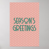Poster Citations de saison pois (Devant)