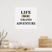 Poster Citations de vie motivantes (Cuisine)