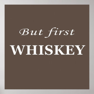 Poster citations de whisky