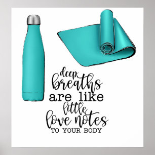 Poster Citations de yoga
