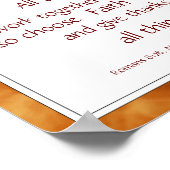 Poster Citations d'encouragement à l'écriture biblique Br (Coin)