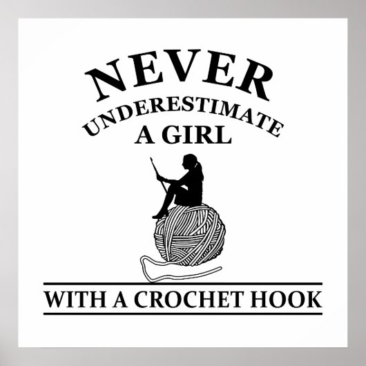 Poster citations drôles de crochet (Devant)