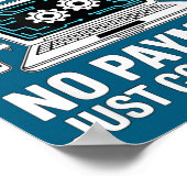 Poster Citations drôles pour hommes et papa. Citation de (Coin)