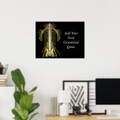 Poster Citations et déclarations chiropratiques Customisé (Bureau à domicile)