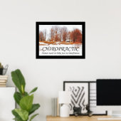Poster Citations et déclarations de chiropratique Nature (Bureau à domicile)