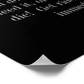 Poster Citations inspirantes clés pour la discipline (Coin)