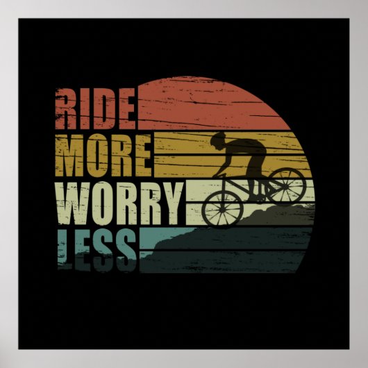 Poster citations inspirantes de cyclisme (Devant)