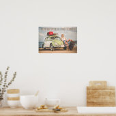 Poster Citations inspirantes pour le travail de la vie Po (Cuisine)