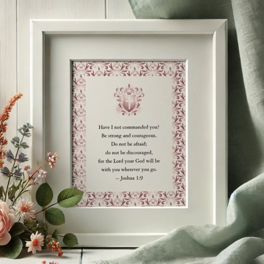 Poster Citations inspirées de la Bible pour les femmes