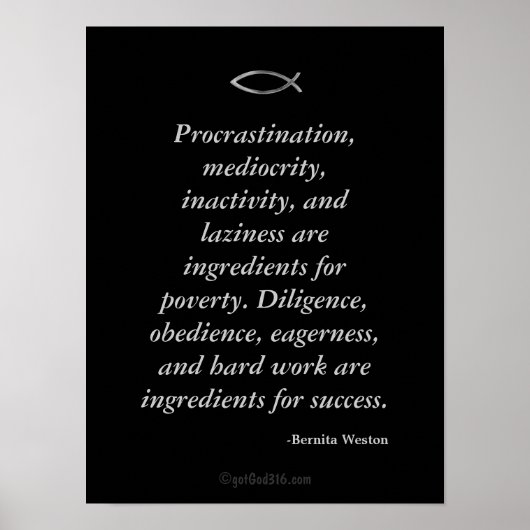 Poster Citations inspirées des clés de la discipline (Devant)