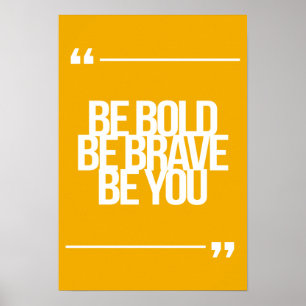 Poster Citations inspirées et de motivation