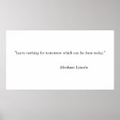 Poster Citations motivationnelles (Devant)