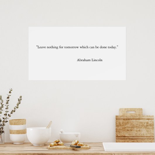 Poster Citations motivationnelles (Cuisine)