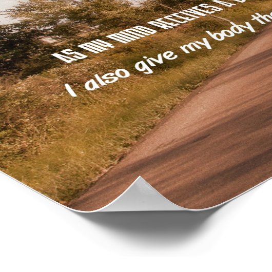 Poster Citations Motivationnelles Exercice—Exercice physi (Coin)