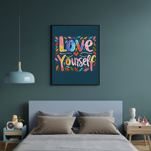 Poster Citations motivationnelles inspirantes pour s'aime
