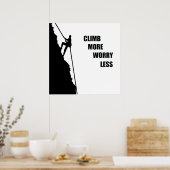 Poster citations motivationnelles pour grimpeurs (Cuisine)