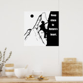 Poster citations motivationnelles pour grimpeurs (Cuisine)