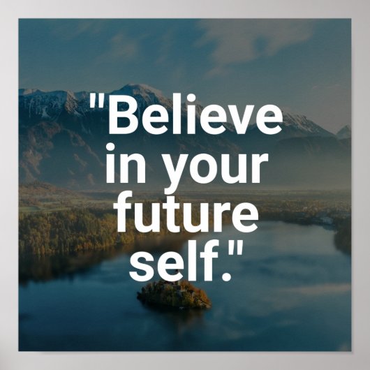 Poster Citations motivationnelles pour la vie (Devant)