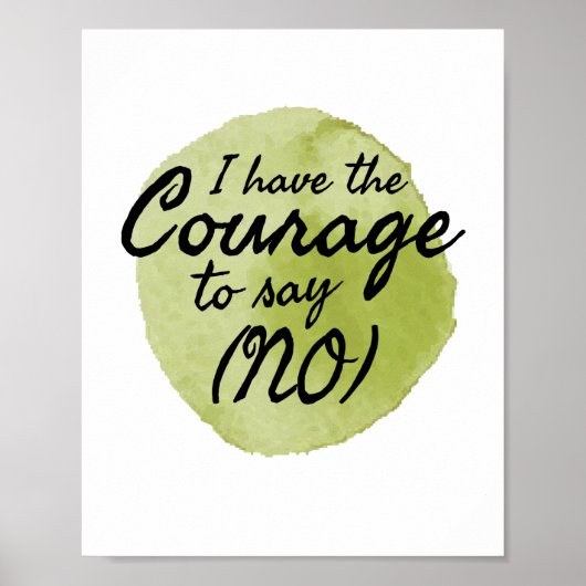 Poster Citations motivationnelles pour l'amour de soi (Devant)